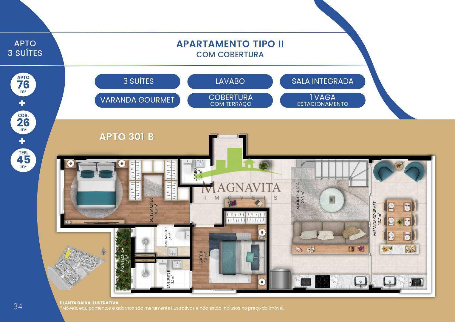 Apartamento - Vilas Do Atlântico