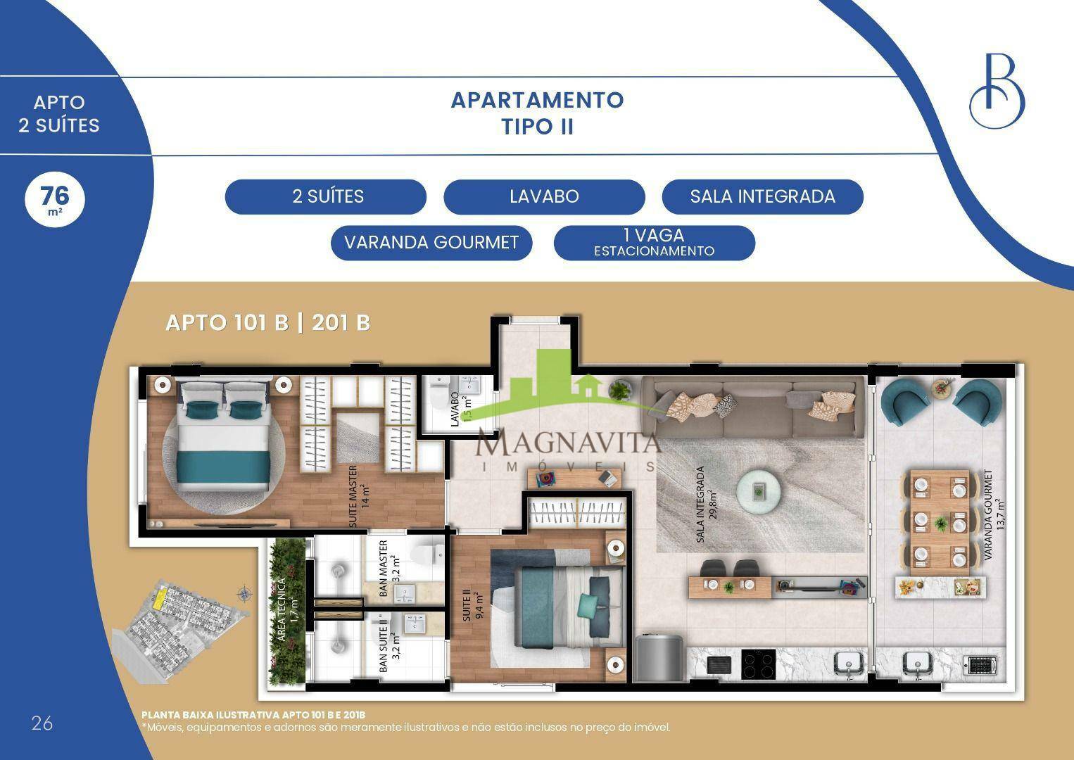 Apartamento - Vilas Do Atlântico