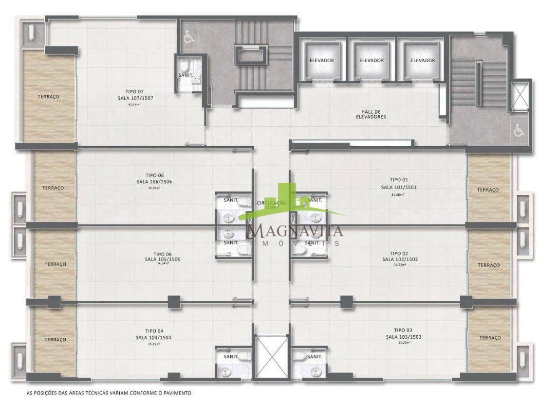 Apartamento - Horto Florestal