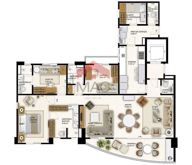 Apartamento - Horto bela vista