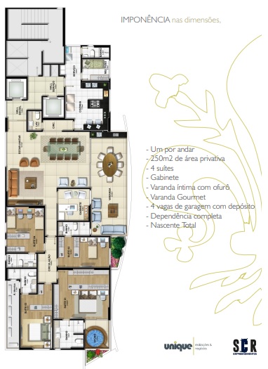 Apartamento - Caminho Das árvores